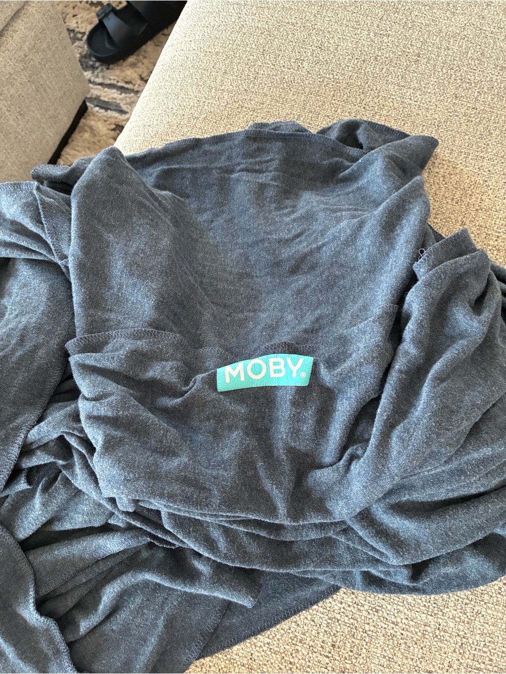 Moby Kids Dark Gray Wrap for baby